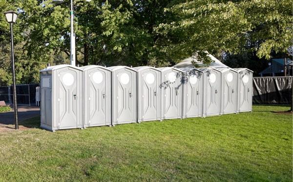 we provide regular cleaning and maintenance services throughout the duration of your event to ensure that our special event portable toilets remain clean and sanitary